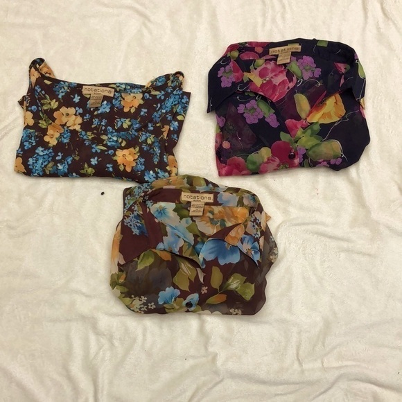 Notations Tops - Bundle of plus size tops.